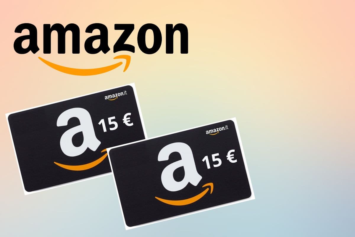 Buoni Amazon 15 euro 