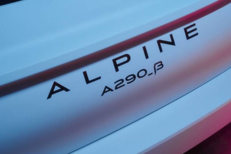 Renault Alpine anteprima