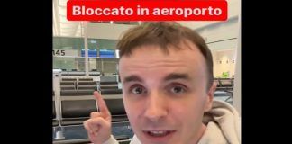 Youtuber bloccato in aeroporto